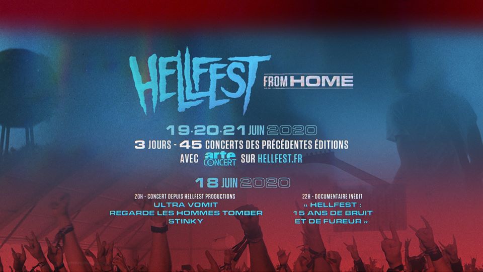 HELLFEST FROM HOME : le festival s’invite sur le net !