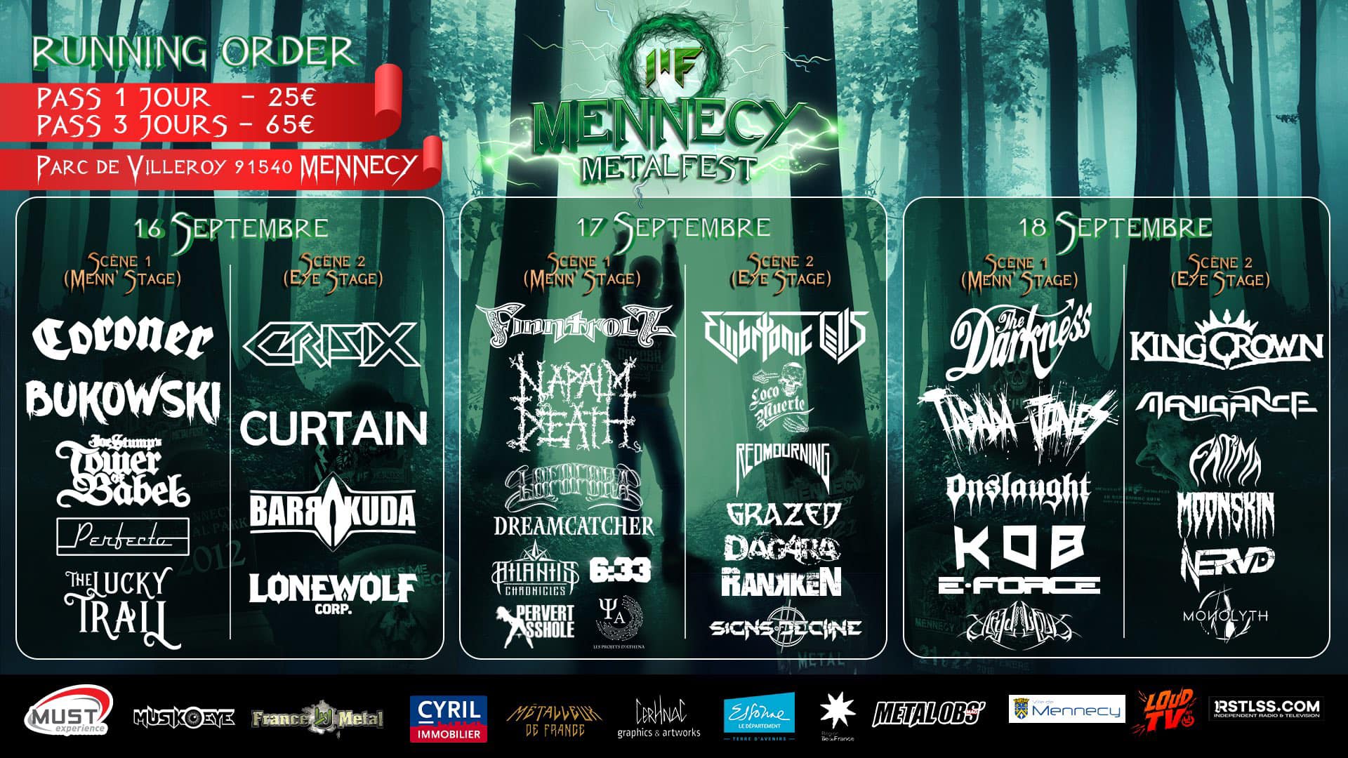 Le Mennecy Metal Fest arrive à grands pas !