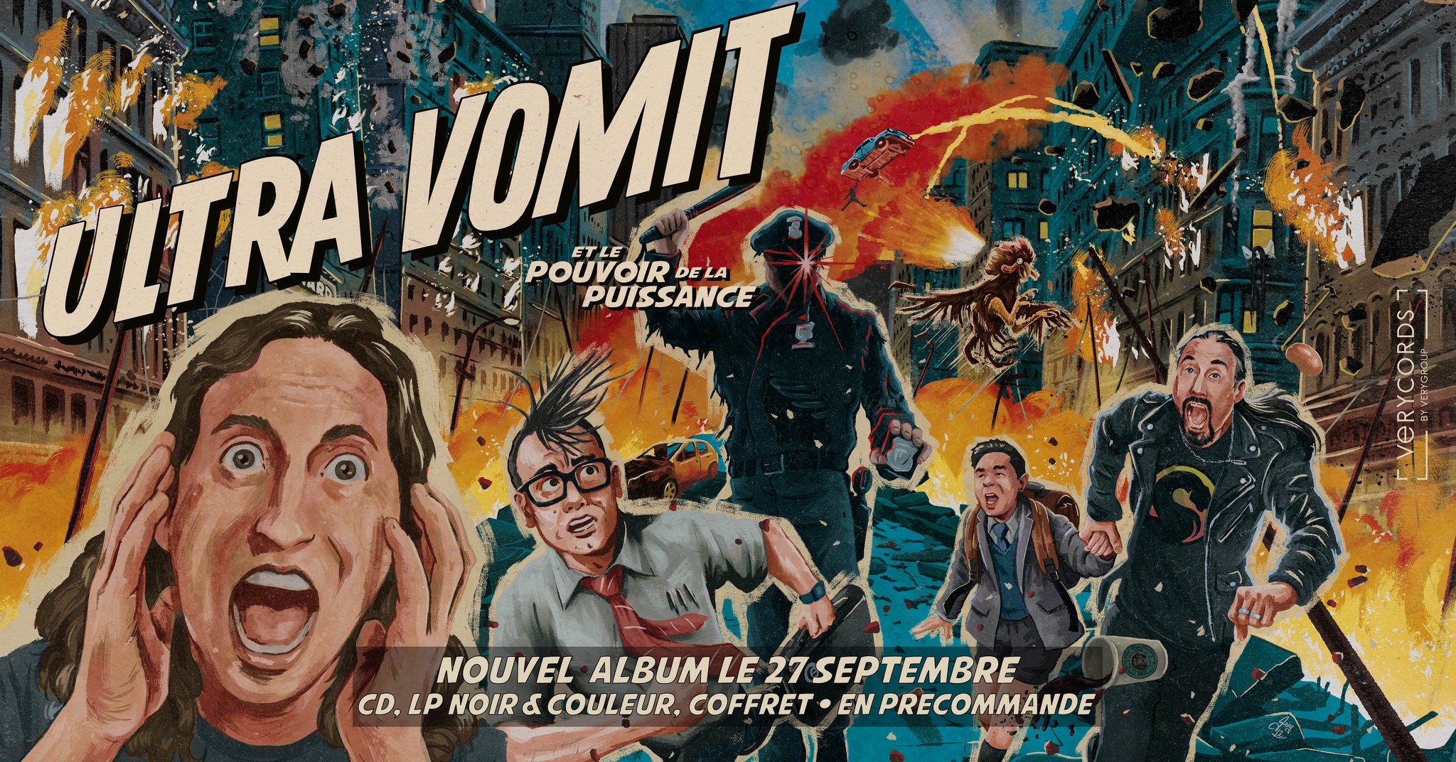 Chronique Album : Ultra Vomit et le pouvoir de la puissance