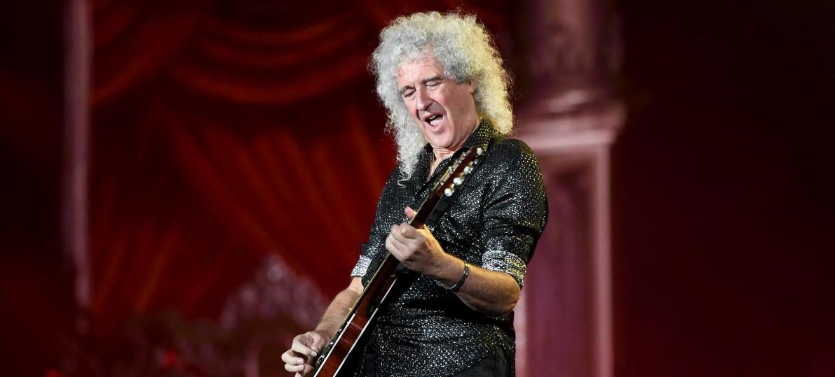 BRIAN MAY de QUEEN se remet d’un AVC