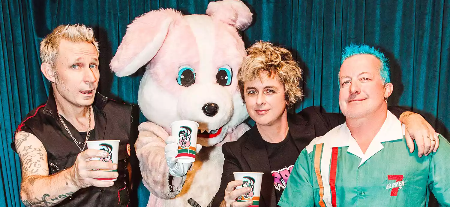 GREEN DAY fait du bon café