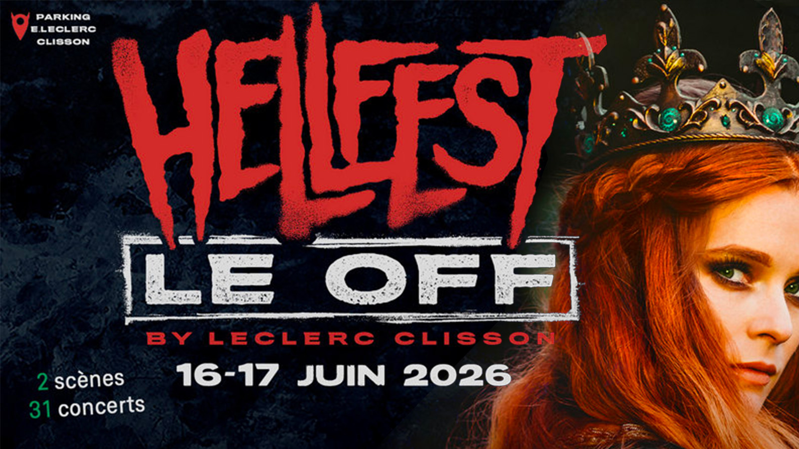 HELLFEST LE OFF, l&rsquo;antichambre des enfers à Clisson !