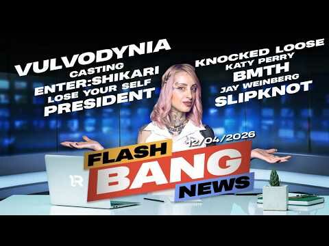 Actu' Metal de la Semaine | L'album SURPRISE de l'année? 🎁 | Flash Bang News du 12/04/2026​