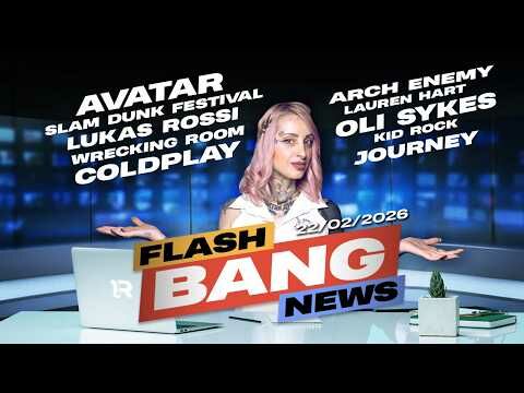 Actu' Metal de la Semaine | La nouvelle chanteuse d'ARCH ENEMY ? 🤩  | Flash Bang News du 22/02/2026