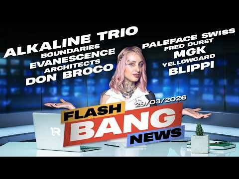 Actu' Metal de la Semaine | Yellowcard KIDS edition? 🥳 | Flash Bang News du 29/03/2026​