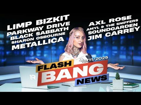 Actu' Metal de la Semaine | Aller en CONCERT au lieu de K*N? 🔞 | Flash Bang News du 16/11/2025
