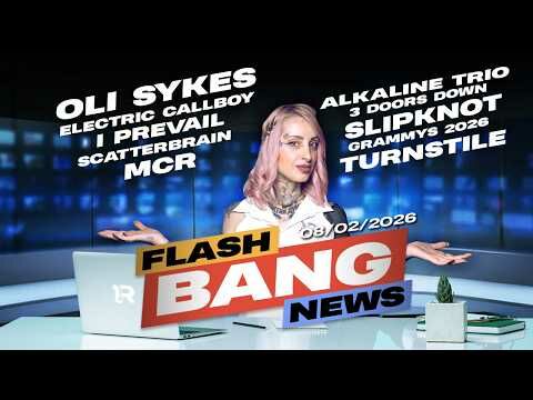 Actu' Metal de la Semaine | SLIPKNOT sortent enfin L'ALBUM SECRET? 🤫 | Flash Bang News du 08/02/2026