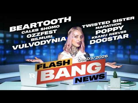 Actu' Metal de la Semaine | POPPY dans un JEU-VIDEO? 🎮 | Flash Bang News du 08/03/2026