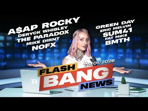 Actu' Metal de la Semaine | A$AP Rocky se met au Metal? 😮 | Flash Bang News du 25/01/2026