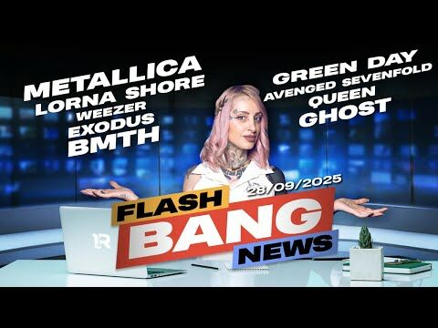 Actu' Metal de la Semaine | GHOST feat. la turista? | Flash Bang News du 28/09/2025