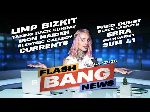 Actu' Metal de la Semaine | Le feat. le plus INNATENDU? 😱  | Flash Bang News du 26/04/2026​