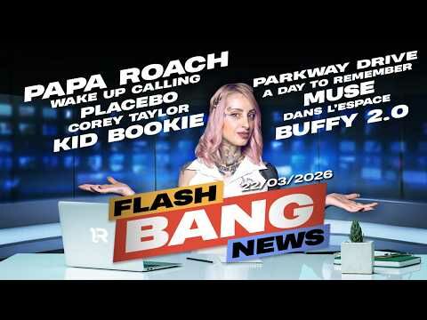 Actu' Metal de la Semaine | Envoyer son album DANS L'ESPACE?! 🚀 | Flash Bang News du 22/03/2026​