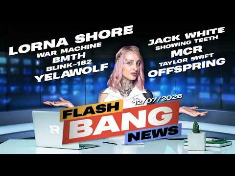 Actu' Metal de la Semaine | TAYLOR SWIFT au Hellfest? 🤨| Flash Bang News du 12/07/2026